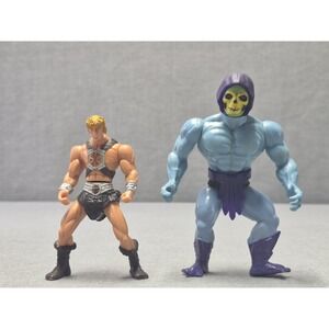 He-Man & Skeletor Action Figures MOTU Vintage Style 80s Collector Classics Set